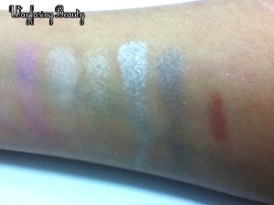 From left to right: Magic, Illusion, Oz (dual shade), South, Glinda lip pencil